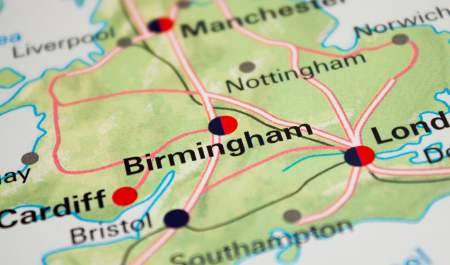 Birmingham & West Midlands Coverage Area